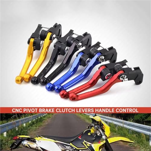 Levier frein moto en aluminium bleu pour une commande d'embrayage précise - 2