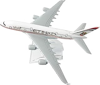 1/400 Scale A380 Airways Metal Model Alloy Model Diecast Plane Model for Collection for Etihad