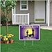 "Jesus Is the Reason for the Season" Christmas Lawn Display (Purple Manger)- 18''x24'' Yard Sign Decoration