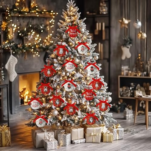 Adornos de gato para árbol de Navidad, el regalo ideal de vacaciones para amantes de los gatos 5