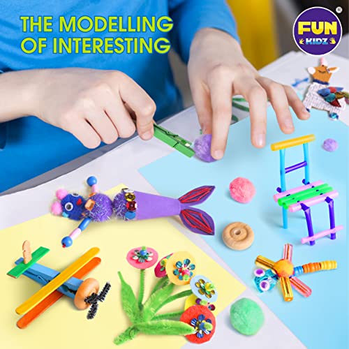 3 Layers Jumbo Arts And Crafts Supplies Warehouse, 1600+ Huge Materials Kit For Kids 4-12 Big Craft Chest Box Creative Activities Birthday Gift Toys For Girls And Boys, 17.91Wx12.4L #TOP6