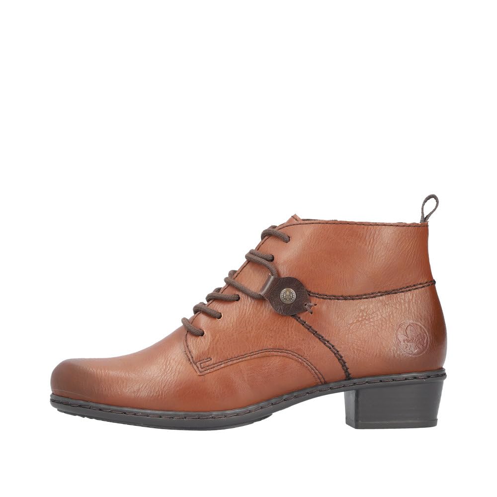 Rieker Y0742-24 Damen Ankle Boot Synthetik braun braun