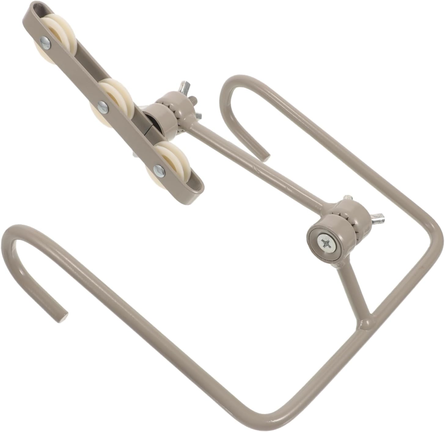 Beaupretty Bedside Traction Frame for Home Use Leg Traction Device with Iron Material Portable and Compact Design for Stretching and Pain Relief