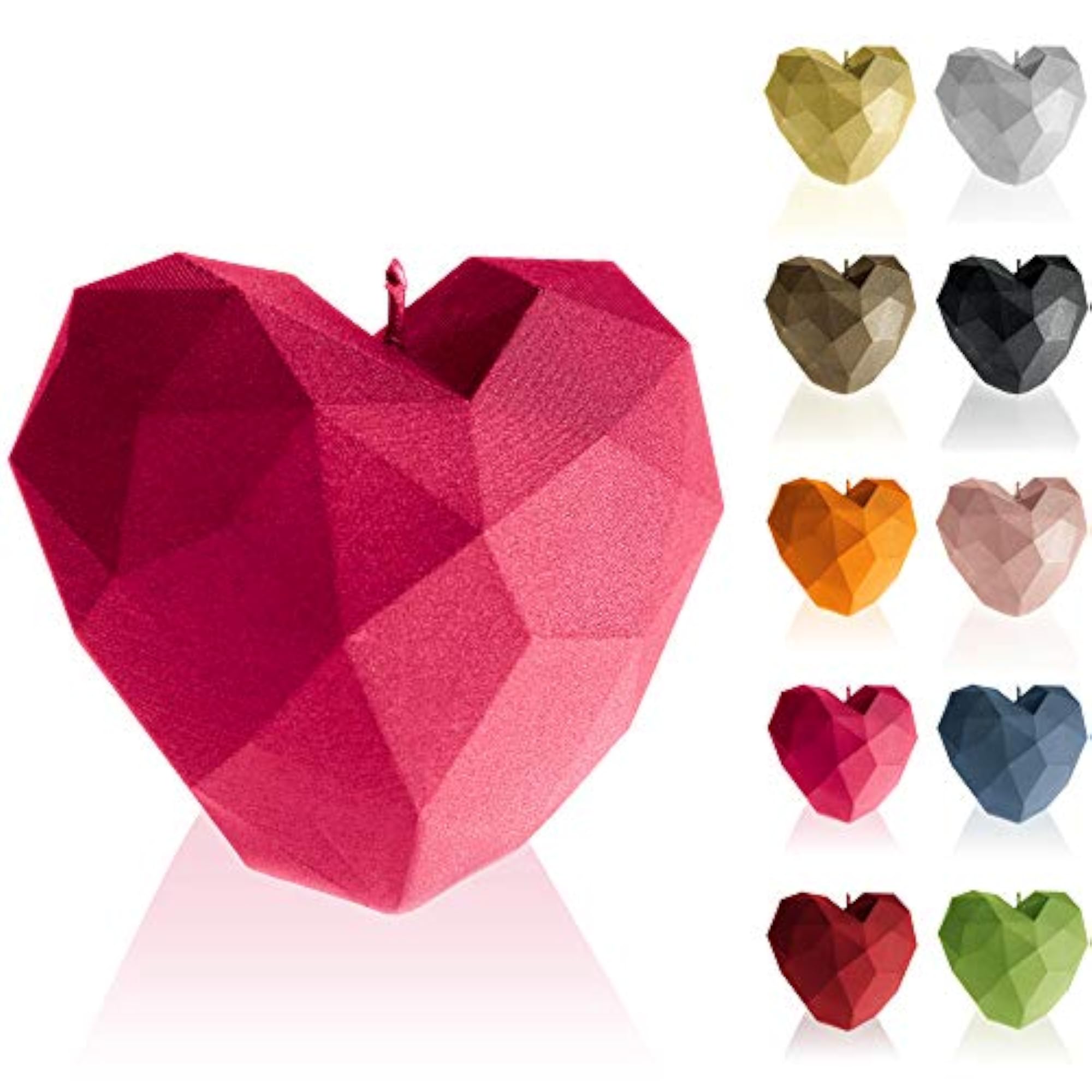 Heart Love Edition Decorative Candle