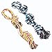 Dog Rope Toys Dog Grinding Teeth 2 Nearly Indestructible Dog Toys Dental Cleaning Product Prevents Boredom and Relieves Stress (2 Packs)