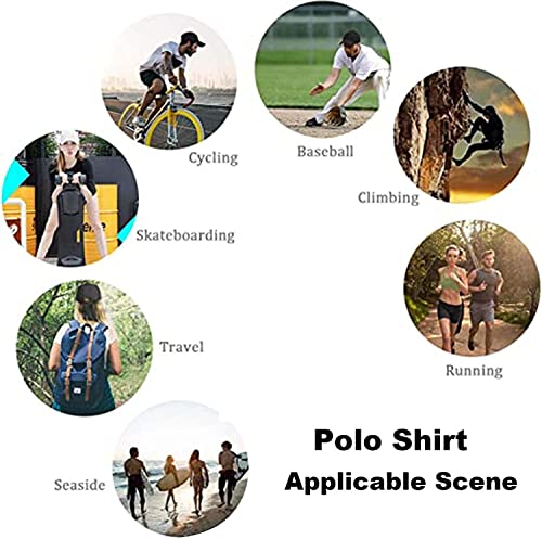 Men's Golf T-Shirt Polo Shirts for C.C.C.P Polos Short Sleeve Casual T-Shirts Sports Shirts Tops A-6 L4