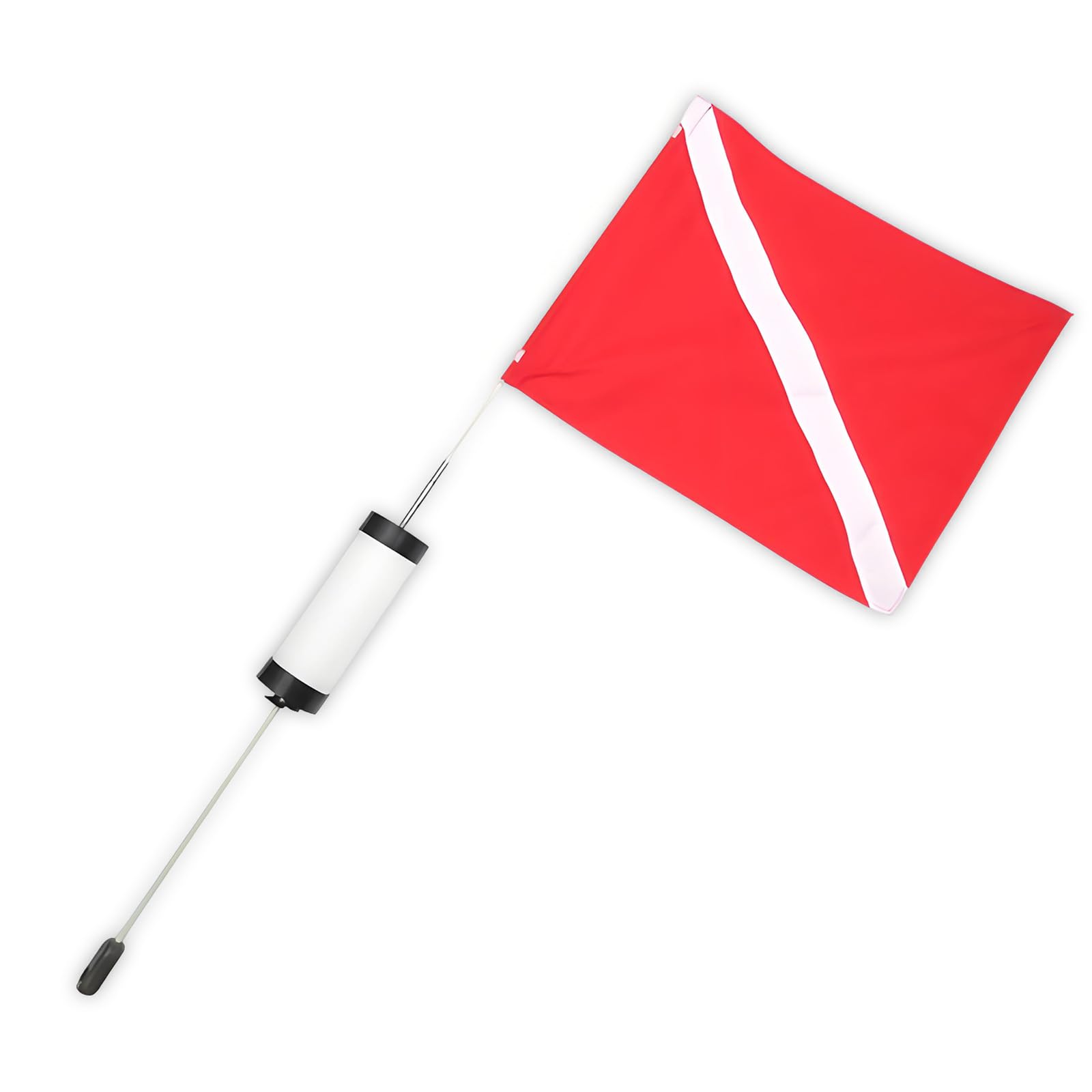 CUNZJIA Scubas Diving Snorkeling Flag with Weighted Base and Buoyant Stick for Underwater Visibilities and in Open Water