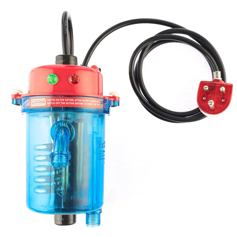 Mr.SHOT Vikram Pro - Runner | Indias 1st Polycarbonate Body Exclusively for Bathing | Built With 16A MCB | Heavy Duty Heating Element | 5" Dual Automatic Thermostat |BPink-image-17