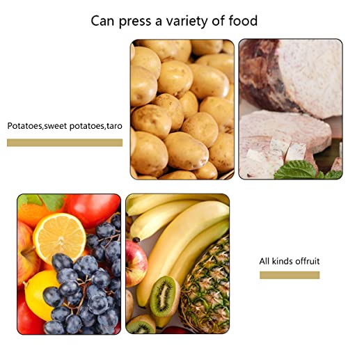 DBAILY Schiacciapatate Acciaio Inox,3pcs