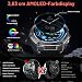 Smartwatch Herren, GPS Militär Fitnessuhr Sportuhr,1,43"AMOLED Smart Watch