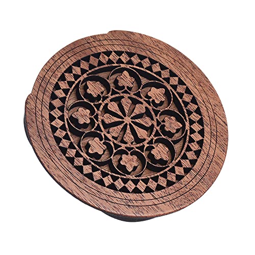 ZJchao Acoustic Guitar Soundhole Cover, Compatible 3.9in Sound Hole Size Guitar Soundhole Sound Hole...