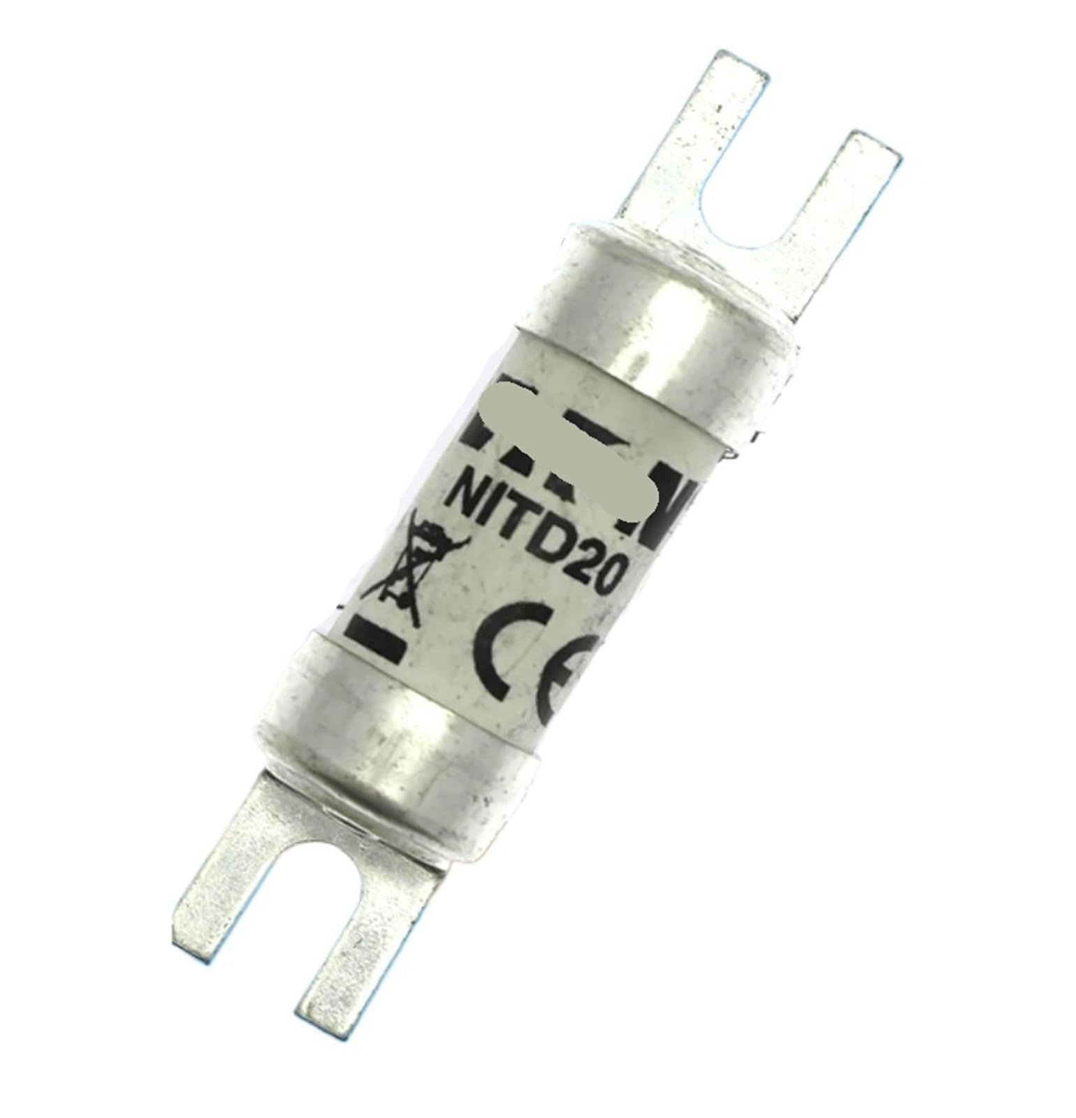 Fusible rapide NITD20 BS88:2 20A pour protection de circuit 550Vca