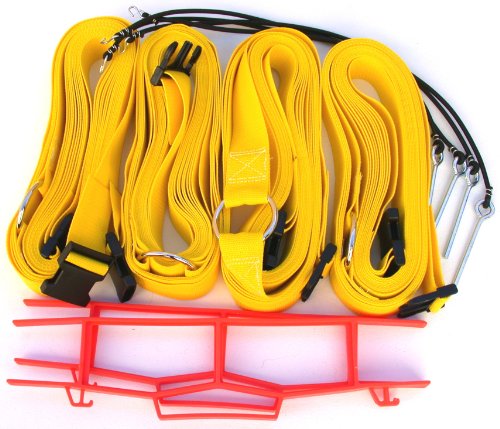 Home Court 2-inch Adjustable 8-Meter Grass Setup Line - M819AG (Yellow)