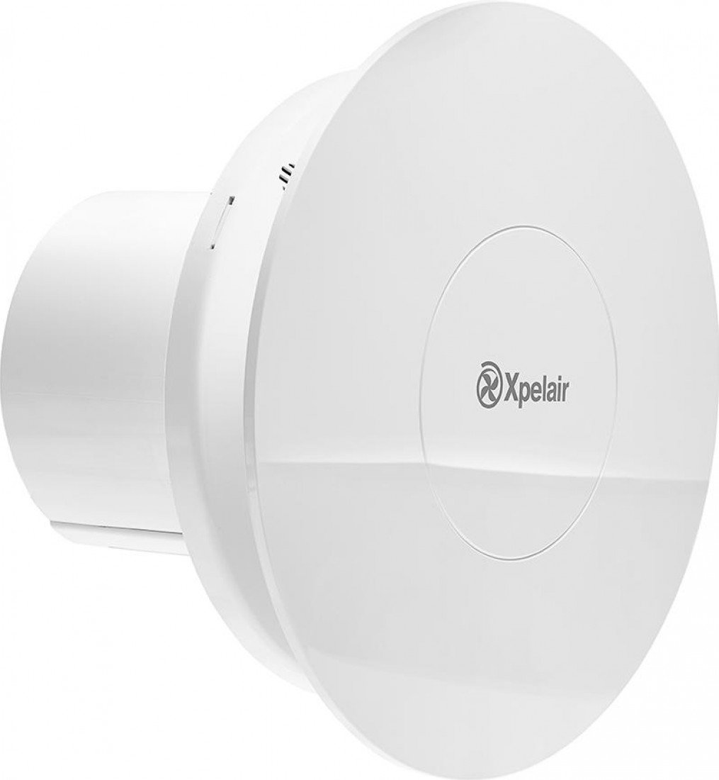 XpelairSimply Silent Contour C4R Round Extractor Fan C4PR Pullcord