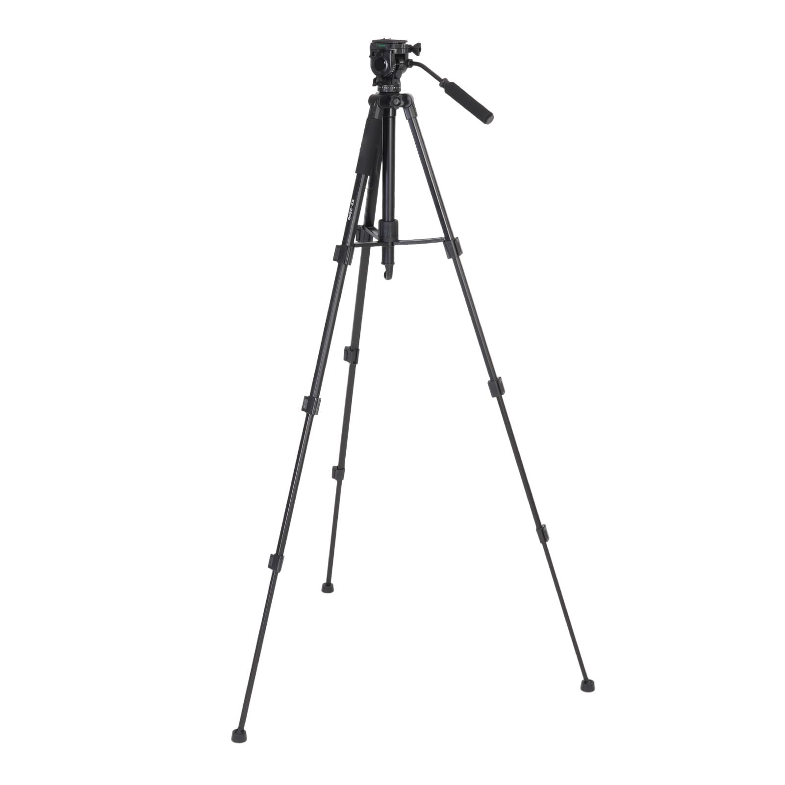 Sxhlseller Profesjonalny statyw do aparatu, 64,96-calowy monopod DSLR z głowicą płynu do aparatu telefonicznego, bezlusterkowe wideo podróżne, kompaktowy statyw ze stopu