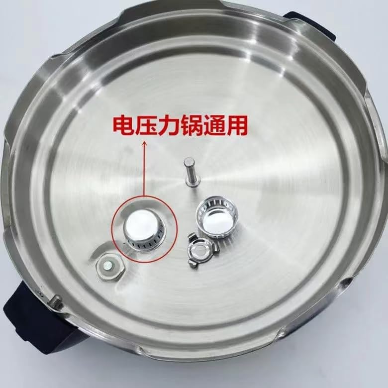 Kit Universal de accesorios para olla a presión con tapa anti-obstrucción de acero inoxidable y soporte invertido - Piezas de repuesto miniatura 2