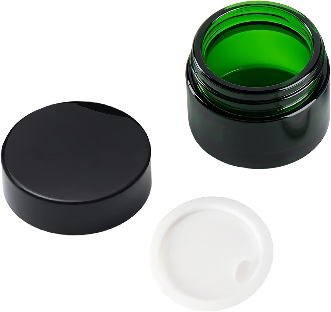 Confezione da 4 contenitori vuoti for crema for il viso con(Gold,20ml)