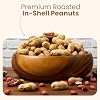 Wellsley Farms Salted Roasted Peanuts In Shell, USA Grown Whole, Non-GMO, Gluten-Free, Vegan, Cholesterol-Free, Shell-Cracking Snack for Game Day, BBQ & Travel, 5 lb Bag