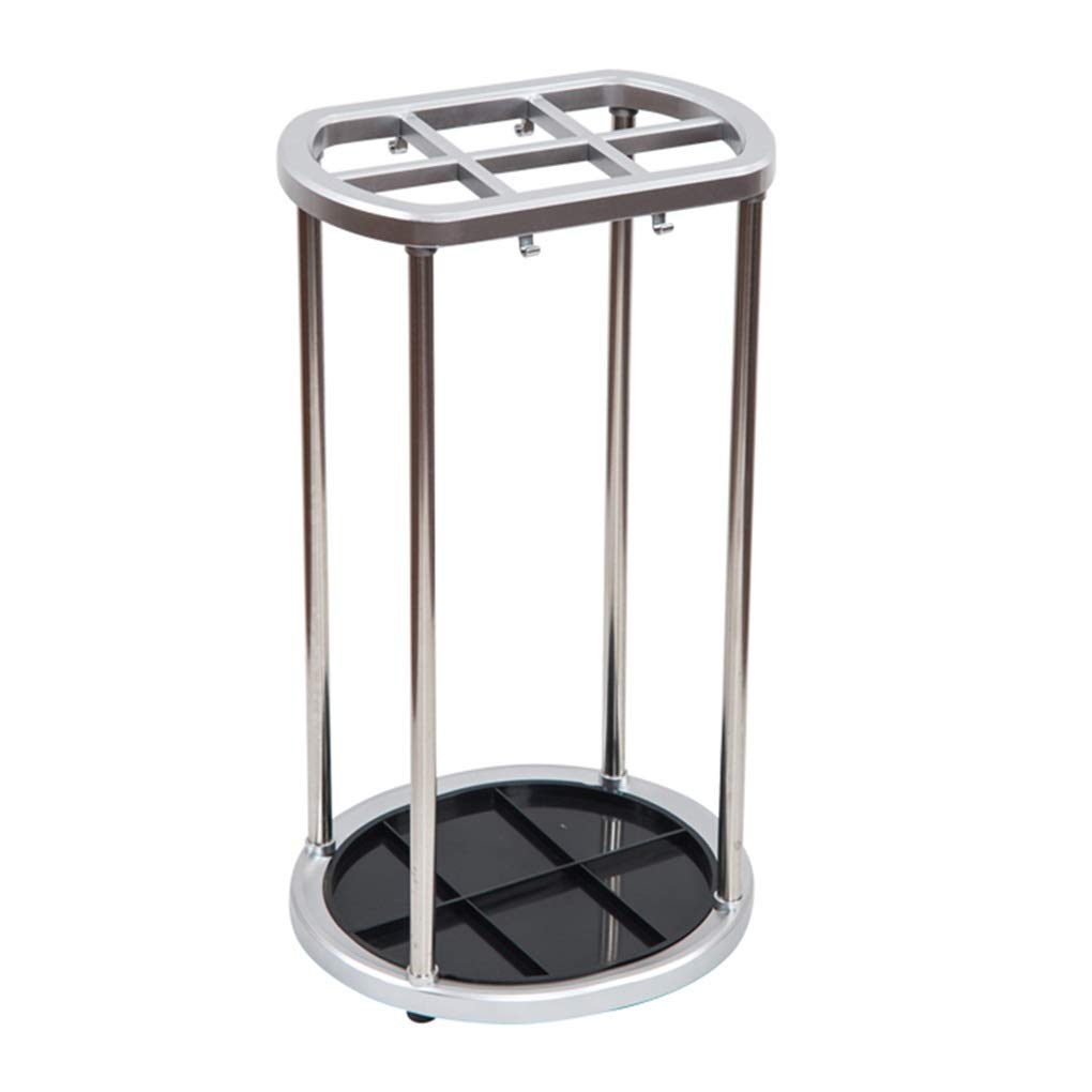 Support parapluie professionnel anti-goutte pour sécuriser les sols d'entreprise