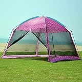 TIENDA DE PRIVACIDAD PORTÁTIL: La carpa de privacidad portátil es ideal para usar como inodoros al aire libre, vestidor / vestidor de carpa de ducha, refugio de campamento / pesca. Es un refugio perfecto para actividades de campo abierto, playa, bosque, viajes, juegos, reuniones y espectáculos.