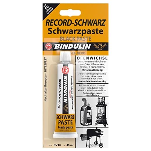 Bindulin Elektroplatten-Paste schwarz Kochplatten-Reiniger