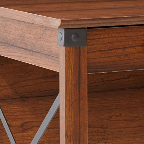 Sauder Carson Forge Desk, Washington Cherry Finish #TOP5