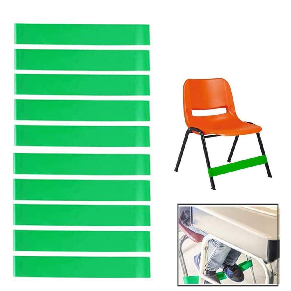 Buy 10 Pack Chair Bands,Stretch Resistance Fidget Bands Toy for Kids