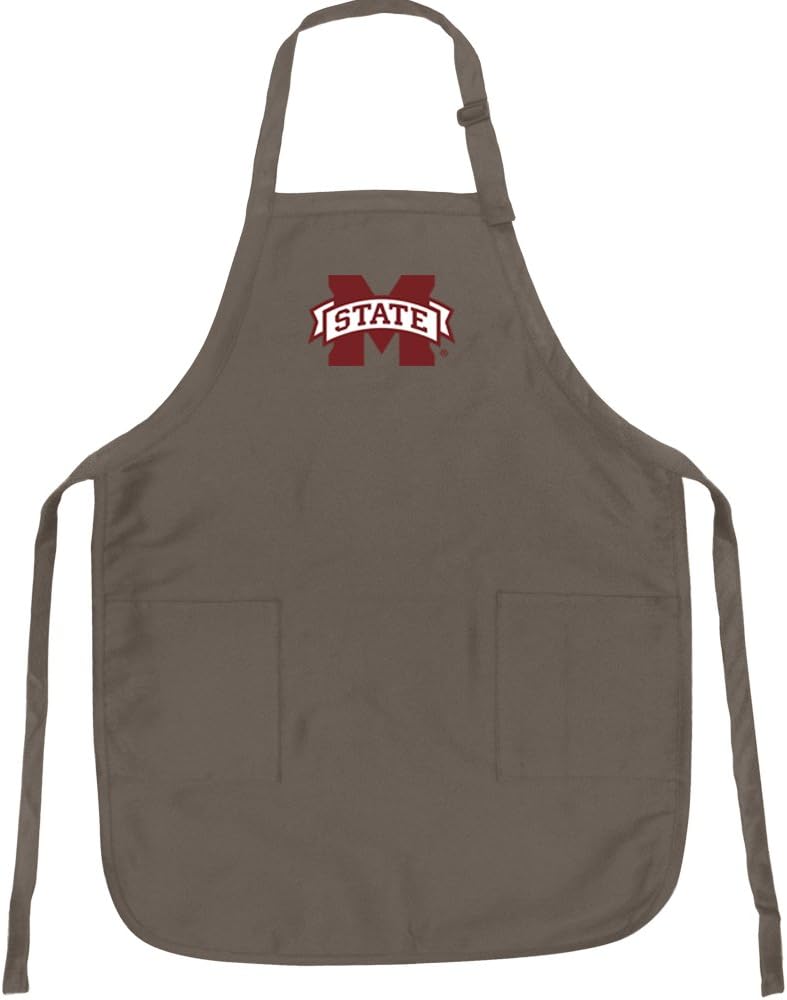 Broad Bay Mississippi State Apron BEST MSU Mississippi State Logo Gift for Man or Woman Him Her