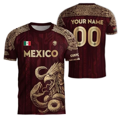 Custom Mexico Soccer Jersey, Mexico Soccer Jerseys Kids, Mexican Jersey with Name Number, Mexican Jerseys 3