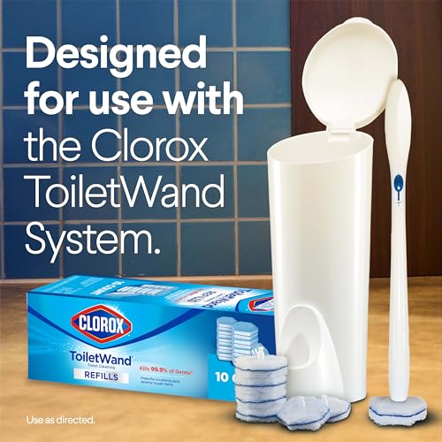 clorox toiletwand toilet cleaner refills toilet brush original 20 count