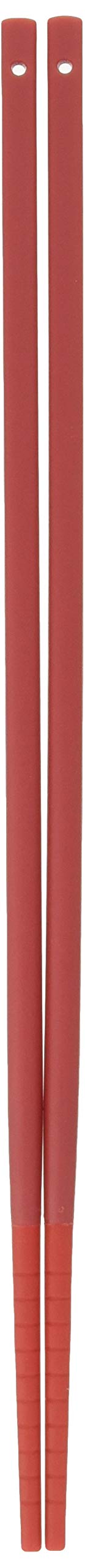 Baguettes en silicone Mère Paprika rouge : finis les aliments qui glissent
