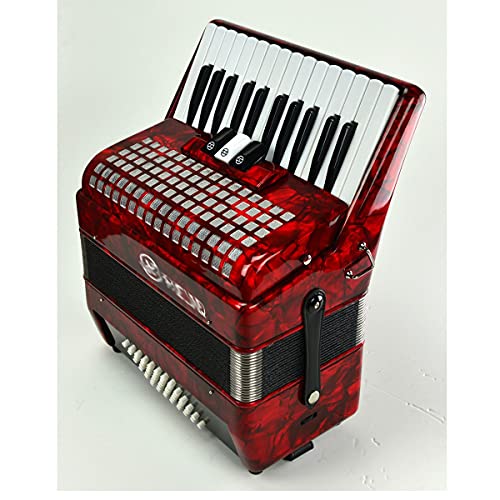 QYYYUNDING Accordeon, Professioneel gespeeld 48 Bass Student Adult Accordion 26 Sleutels 48 Bass Geschikt voor scholen… - Image 4