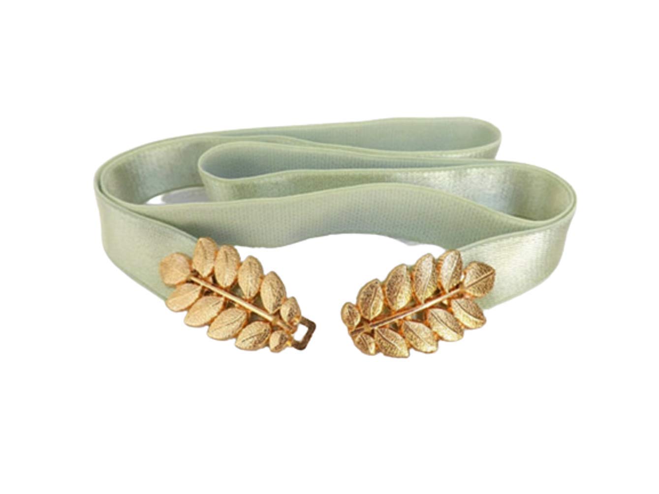 leaf belt gold