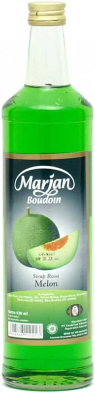 Melon Syrup (Sirup Rasa Melon) - 22oz (Pack of 6)