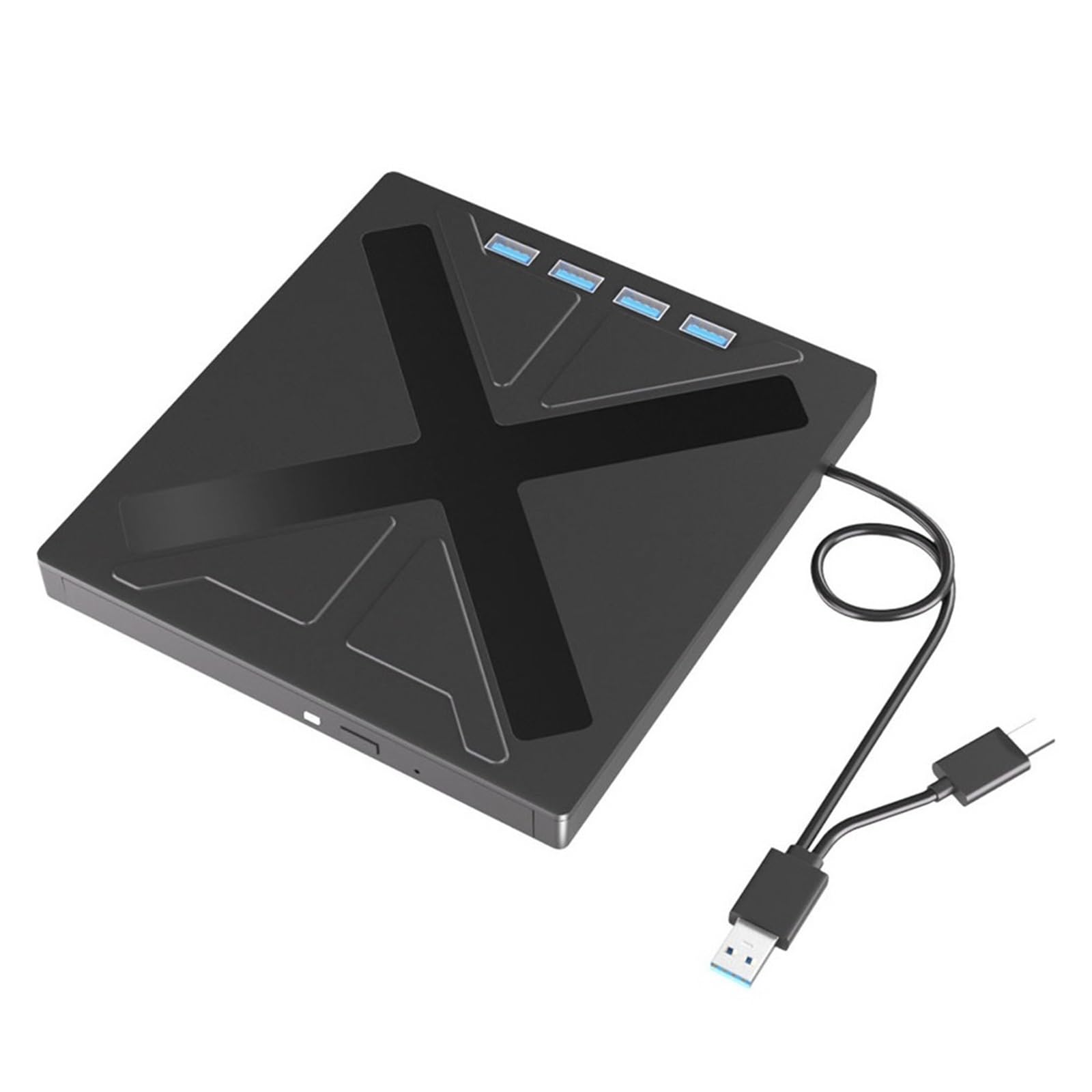 Reproductor De CD/DVD USB3.0 Tipo-C Grabadora CD DVD Portátil Compatible con Unidad