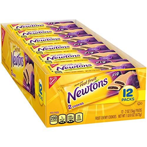 Newtons Soft & Fruit Chewy Cookies, (2 Cookies Per Pack) Fig, 24 Oz (Pack Of 12) #TOP1