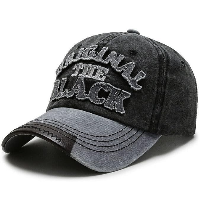 Unisex Vintage Washed Cotton Baseball Cap - Distressed Adjustable Dad Hat with 3D Embroidery, Retro Sun Protection Sports Visor Casual Travel Cap for Men & Women-image-9