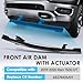 Front Air Dam with Actuator Compatible with 2019-2024 Ram 1500 Replace# 68274406AH