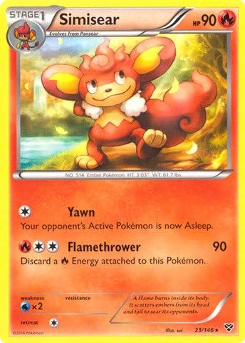 Pokemon - Simisear (23146) - XY
