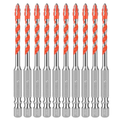 Concrete Drill Bit Set 5/32” (10PCS)