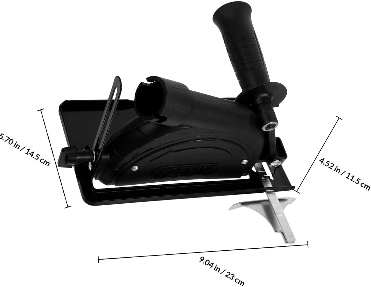 TEHAUX 1set Angle Grinder Stand Holder with Mount and Stable Base for Safe Cutting and Grinding Versatile Power Tool Support with Clean Cutting Converter