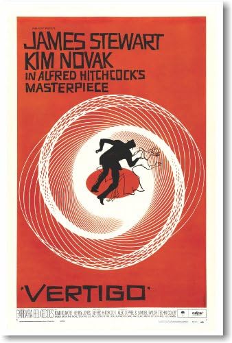 Vertigo - Alfred Hitchcock - NEW Vintage Movie Poster image 3