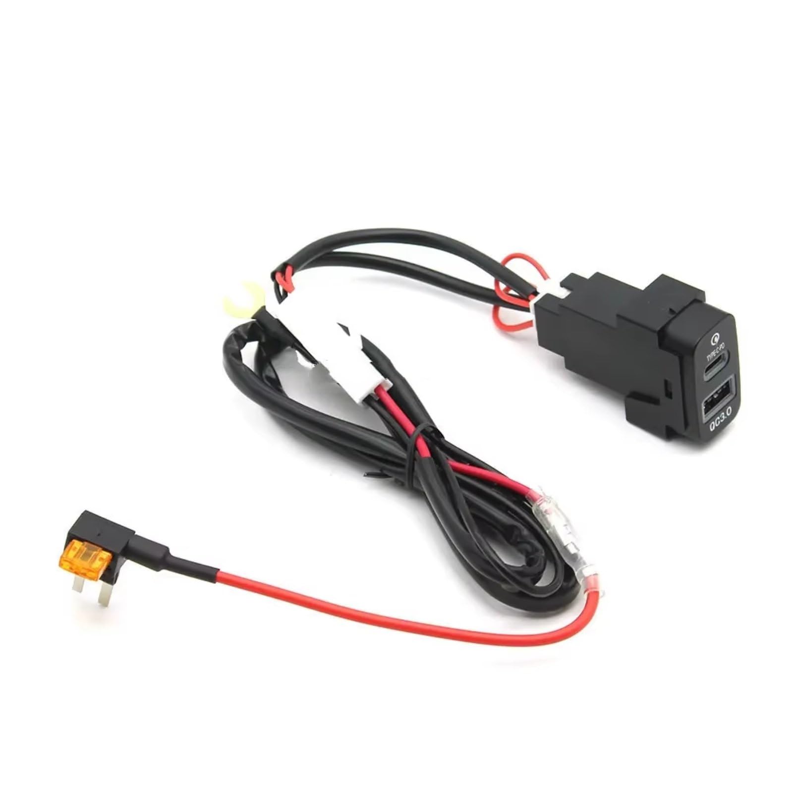 Consola Central Con Puerto USB Compatible Con Mitsubishi Para Outlander Para Lancer Coche Adaptador Cargador Enchufe Interfaz PD Para TYPE-C Puerto USB AUX Jack