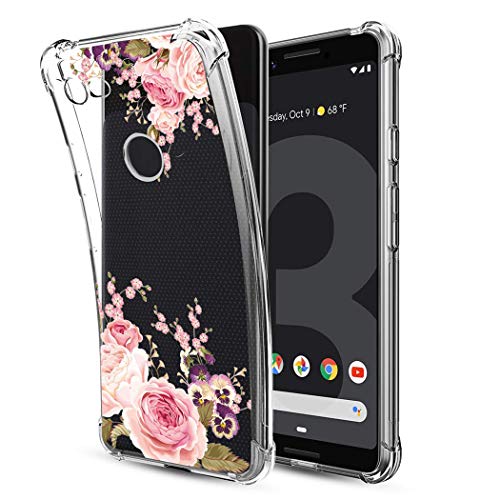 Coque souple Google Pixel 3a fleurs protection fine anti-rayures - 2