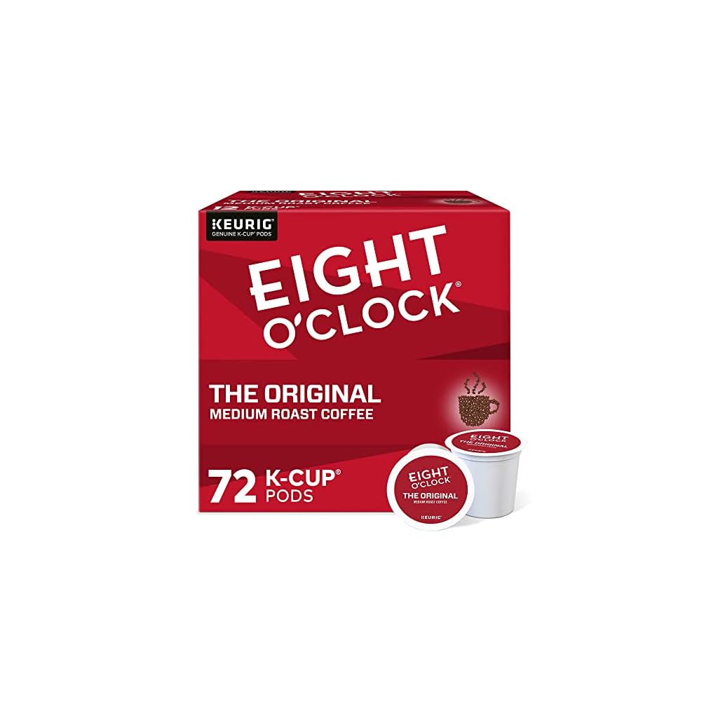 Eight O'Clock Coffee The Original, SingleServe Keurig KCup Pods