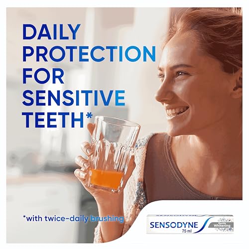 Sensodyne Toothpaste Daily Care, Gentle Teeth Whitening Toothpaste for Everyday Care, 75ml - Image 6