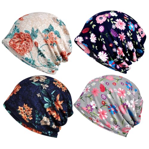 Bonnet de nuit respirant iplusmile et coupe-vent en coton