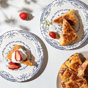 Dinner Plates, Ceramic Plates Set of 6, Kitchen Plates Microwave Safe Plates, White Plates Dessert Plates Blue Floral Plates Porcelain Plates (Blue Rose, 10.5 inch) Dinner Plates Ceramic Plates Set of 6 Kitchen Plates Microwave Safe Plates White Plates Dessert Plates Blue Floral Plates Porcelain Plates Blue Rose 105 inch