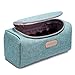 evoon Essential Oil Bag, 12 Bottles Perfect Portable Essential Oils Travel Case for Young Living & doTerra Suitable for 5ml,10ml,15ml Bottles Light Blue