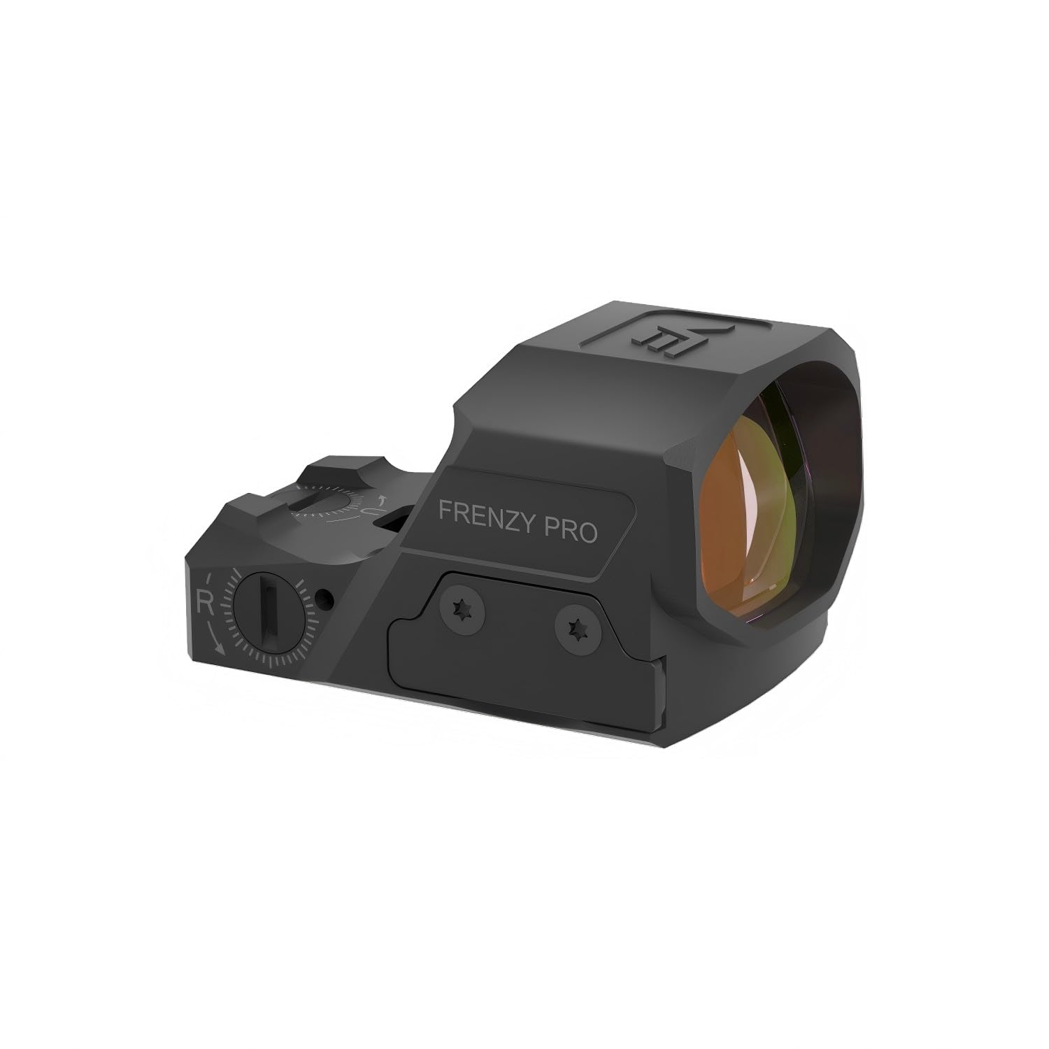 Vector Opitcs Frenzy-x 1x19x28 Illuminated 3 MOA Red Dot, Aspheric Sight, Side Battery, Low Profile, Motion Awake,IPX7, 7075 T6 Aluminum